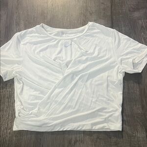 Nike White crossover Short Sleeve Women's Tee